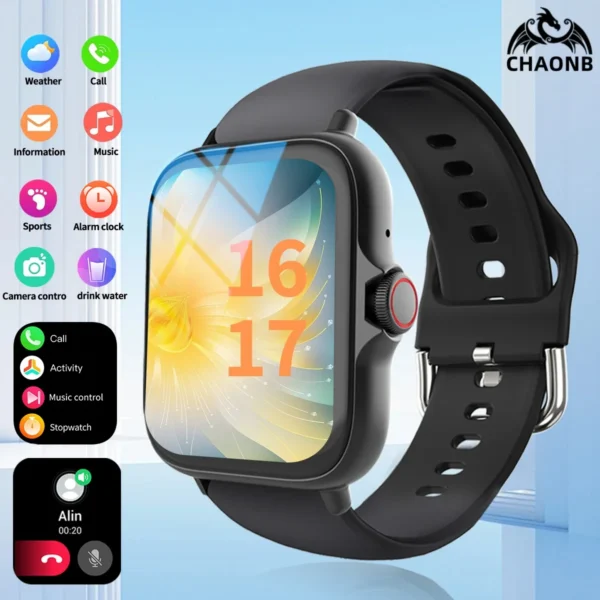 Outdoor Sports Smartwatch Wireless Calling Music Custom Wallpaper Men Women