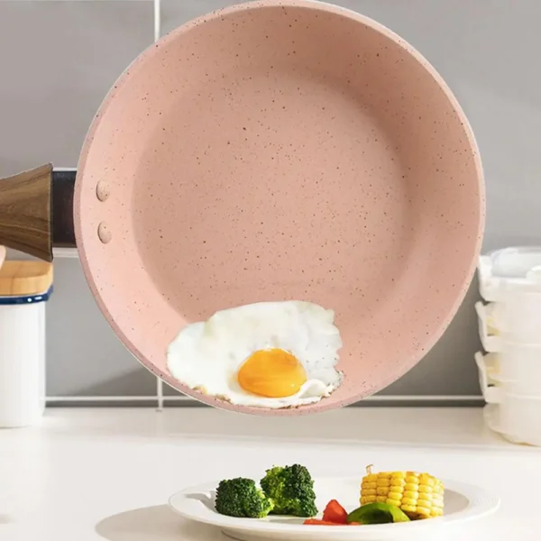 Egg Frying Pan Non-stick Medical Stone Breakfast Pot Universal Cookware