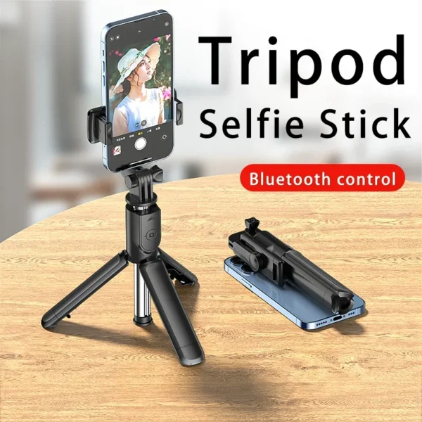 Bluetooth Wireless Selfie Stick Tripod Foldable Extendable Phone Holder Iphone