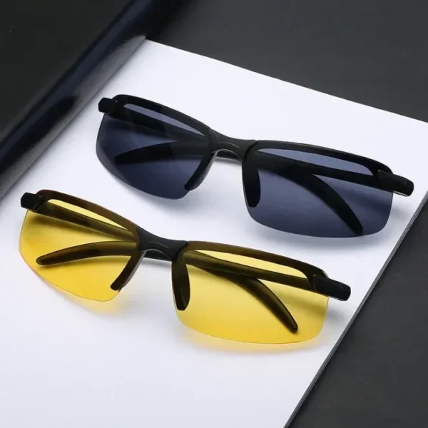 New Fashion Men’s Driving Fishing Sunglasses Color Changing UV400 Day Night