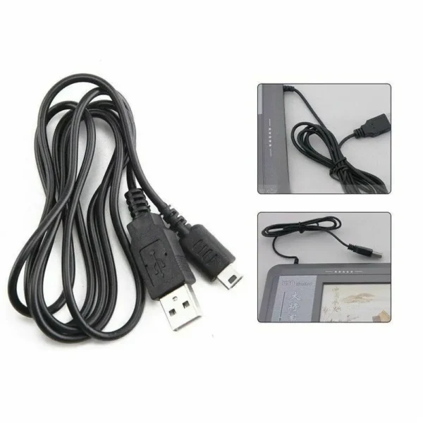 1Pc USB High-Quality Charging Cable for DS Lite NDSL NDSi 3DS New 3DS XL