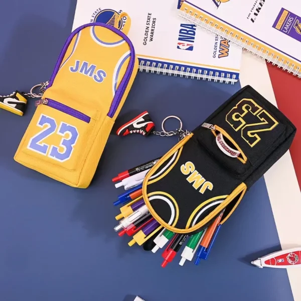 Pencil Case Basketball Pencil Bag Pencil Box For Student Boy School Stationery